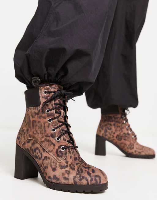 Leopard timberland boots new arrivals