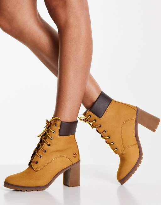 Timberland high store heels boots