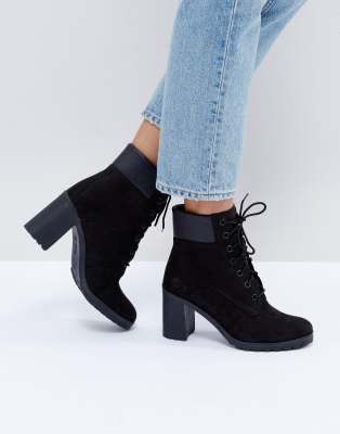 timberland ankle boots heel