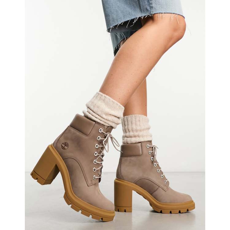 Timberland boots for womens deals high heels