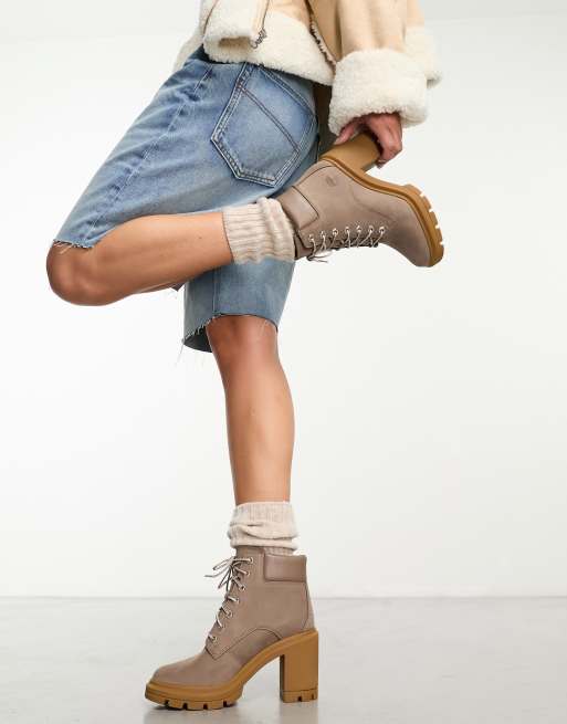 Stivali con tacco clearance timberland