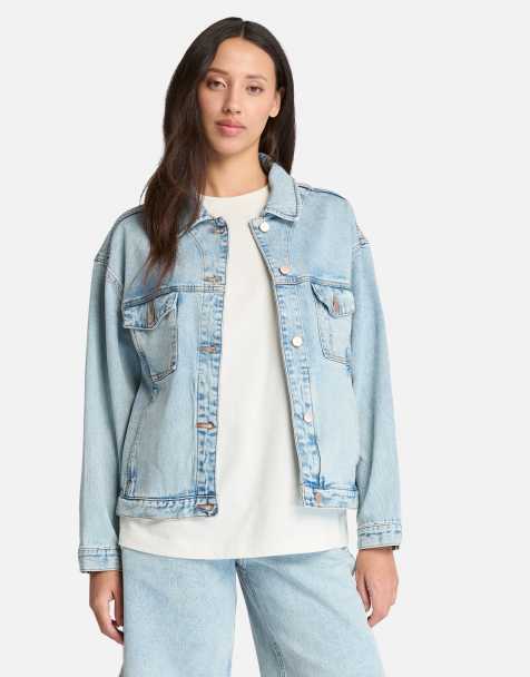 Timberland – Archive – Jeansjacke in der Farbe Salt Coast - view 1