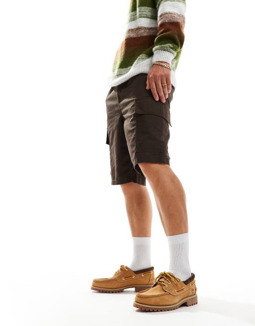 Timberland authentic boat shoes in wheat nubuck ASOS