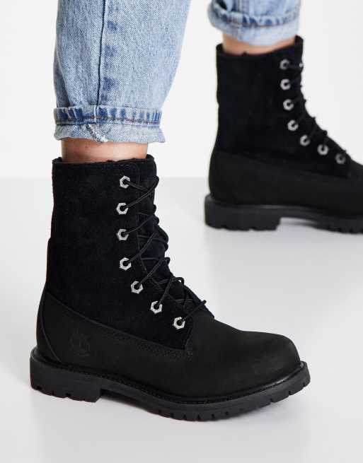 Timberland cheap fleece boots