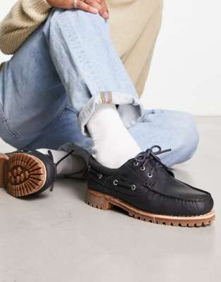 Timberland 3 EYE classic US9 ネイビー 203600994-4