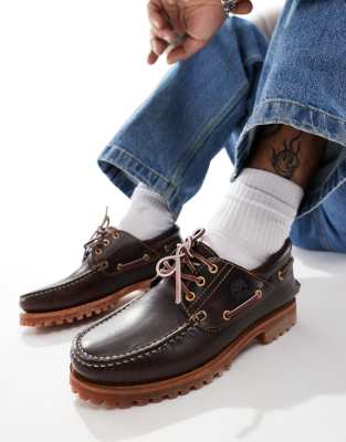 【26cm】Timberland 3eye classic lug Buy Men's Authentic 3-Eye Classic Lug in Medium Orange Full