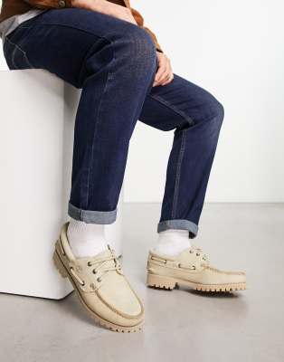 Newport Hamburg Yachting Nubuk Beige (Bootsschuhe & Produktbild-Vorschau 14