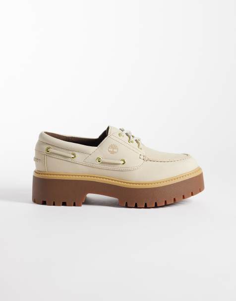 Timberland Boat shoes in beige - view 1