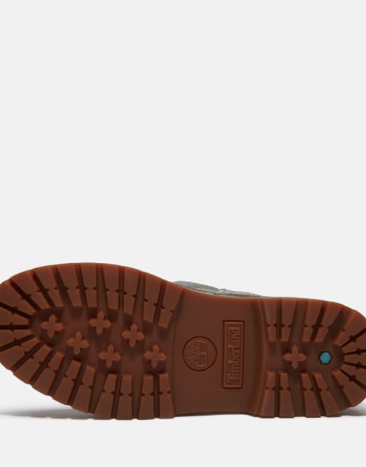 Timberland bootschoen van middelgrijs suède, 3 van 4