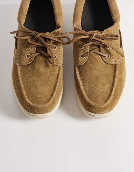 Timberland - Bootschoenen in medium beige suède, 2 van 4