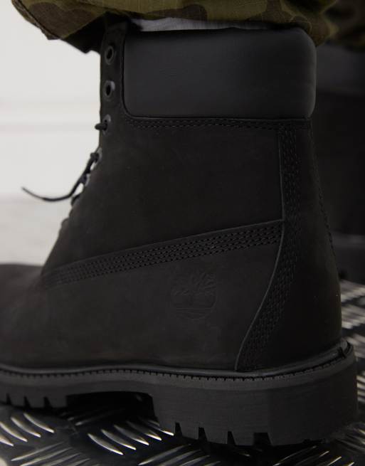 Timberland - Bottes 6 pouces en nubuck de qualité supérieure - Noir, 2 de 4