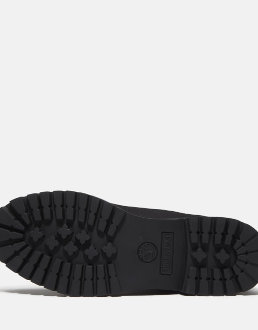 Timberland bottine mi-haute à enfiler en nubuck noir, 3 de 4