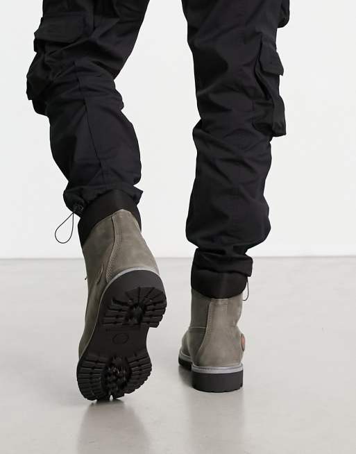 Timberland - Bottines 6 pouces de qualité supérieure - Gris, 4 de 4