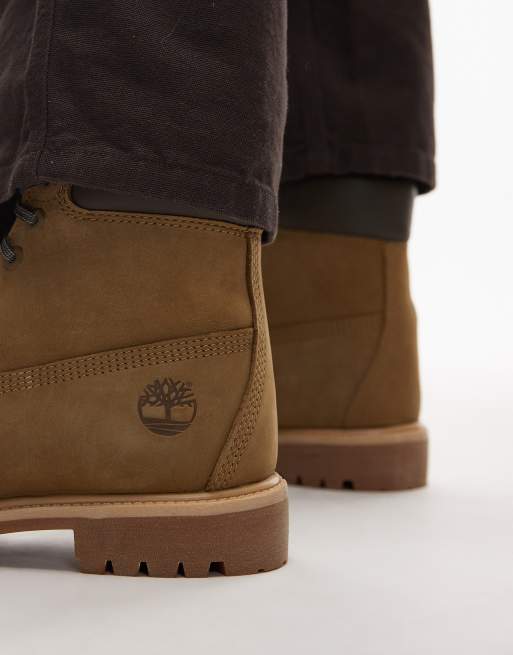 Timberland - Bottines 6 pouces en nubuck de qualité supérieure - Olive, 2 de 4