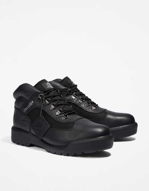 Timberland - Bottines mi-hautes à lacets - Noir - view 1