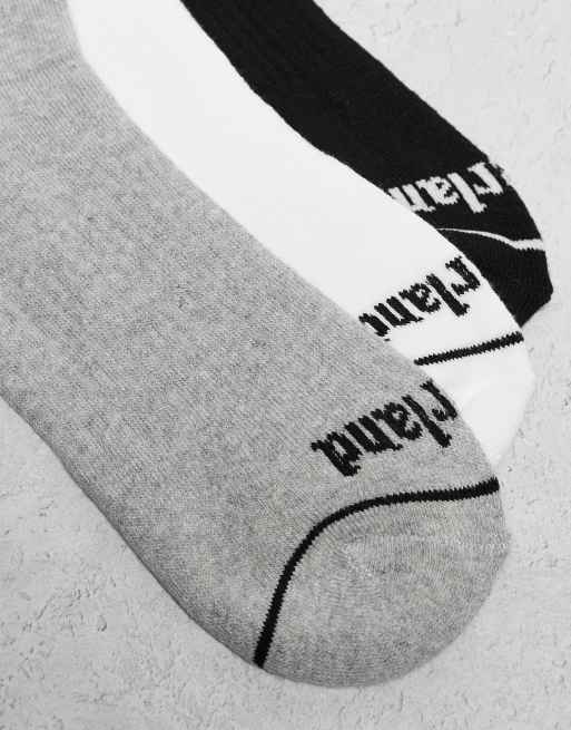 Timberland - Bowden - Lot de 3 paires de chaussettes rembourrées à motif arbre - Multicolore, 3 de 3