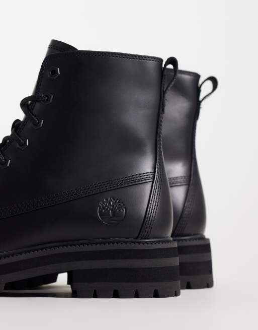 Timberland Britton Drive mittelhoher Schnürstiefel in Schwarz, 3 von 4