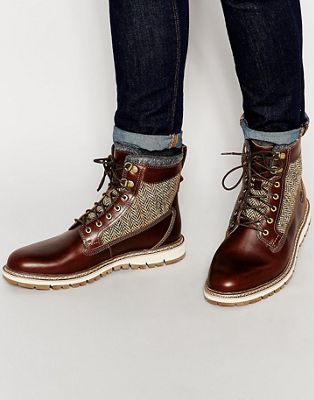 timberland tweed boots