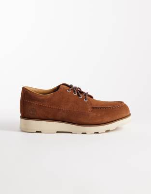 Timberland - Britton Mills - Chaussures à lacets en daim - Marron-Brown