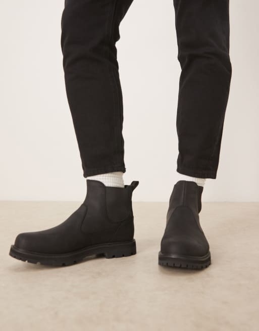Timberland – Britton Road – Chelsea-Stiefel aus vollnarbigem Material in Schwarz, 3 von 4