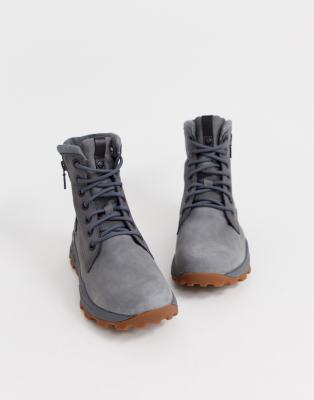 Timberland brooklyn side hot sale zip grey