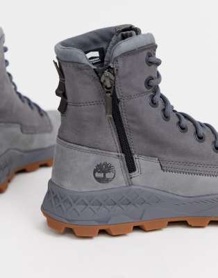 timberland mens zip up boots