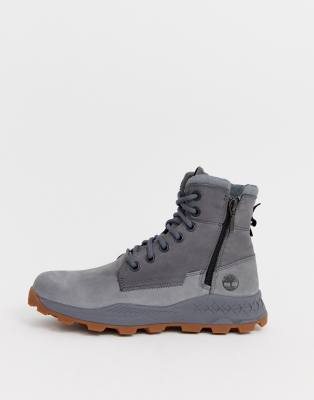 timberland brooklyn side zip grey