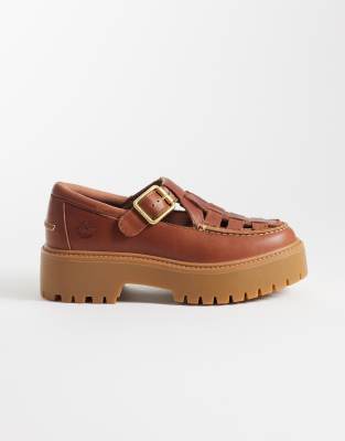 Timberland Buckle Shoes In Brown