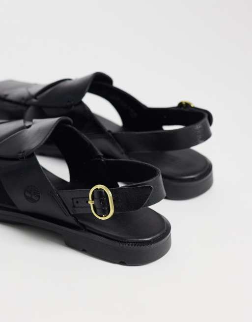 Timberland - Calista Bay - Sandali neri in pelle, 3 di 4