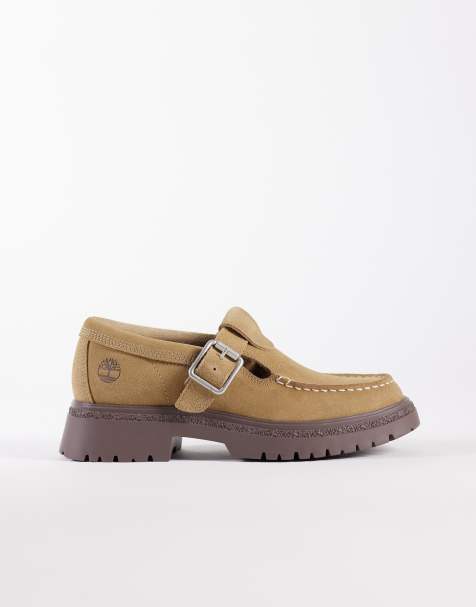 Timberland - Cambria Valley - Mocassini in camoscio beige medio - view 1