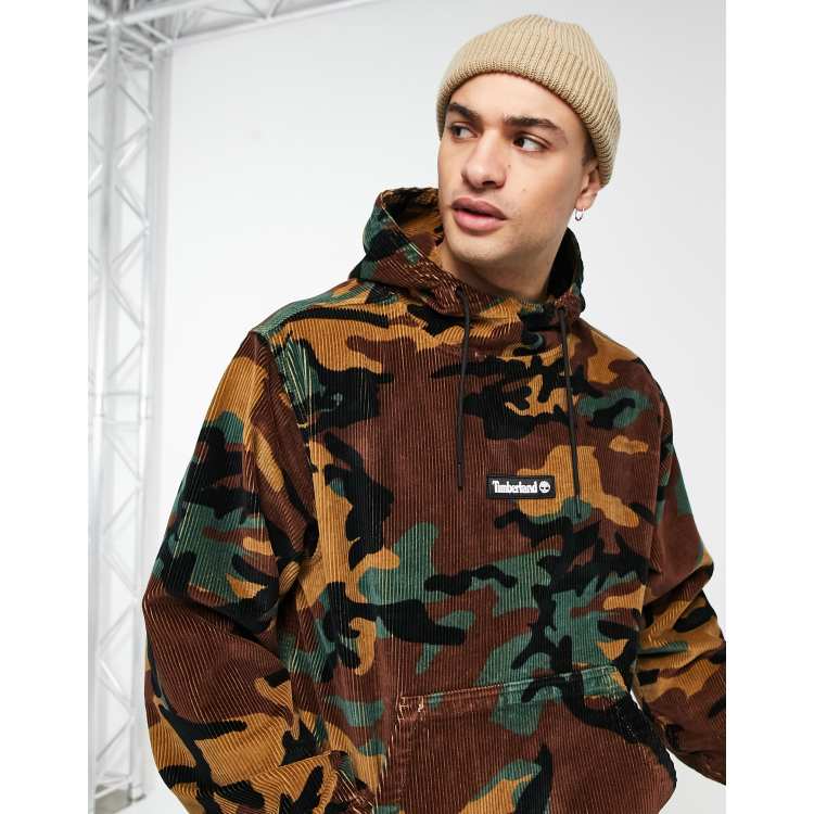 timberland corduroy camo jacket