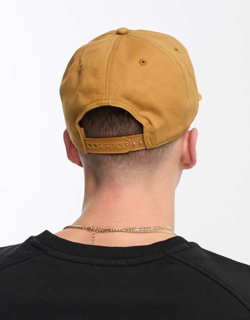 Timberland Camo Tree logo cap in wheat tan