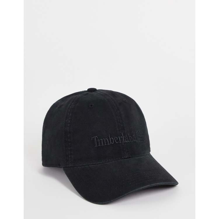 Black store timberland hat