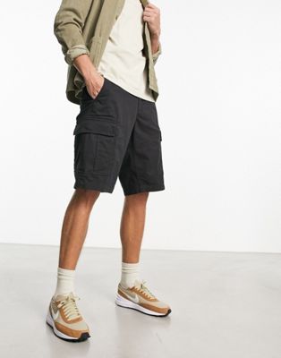 Timberland cargo shorts in black