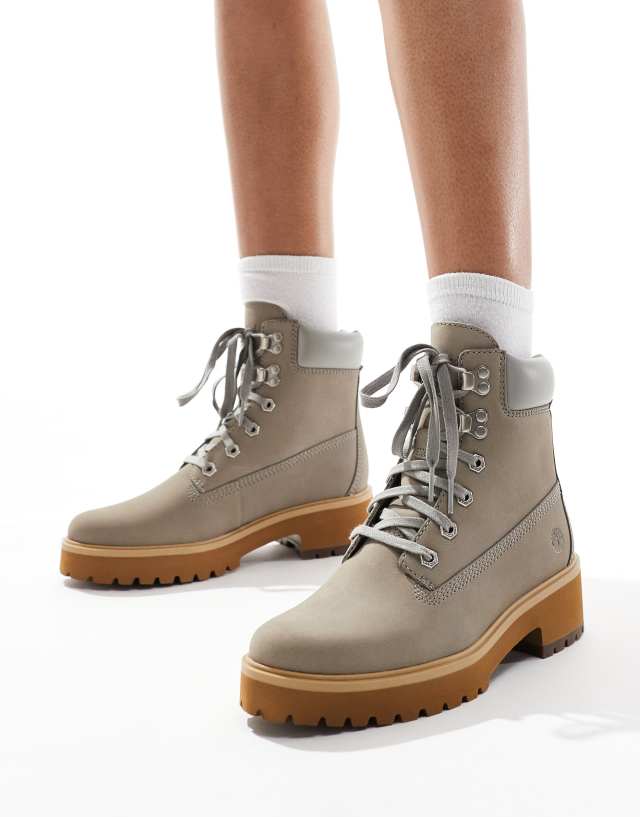 【ほぼ未使用】　※箱ありTimberland CARNABY COOL BOOT Timberland carnaby cool mid lace up boot in olive full grain | ASOS