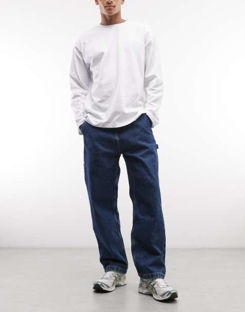 Timberland – Carpenter-Hose aus Denim in '96 Blau - view 1