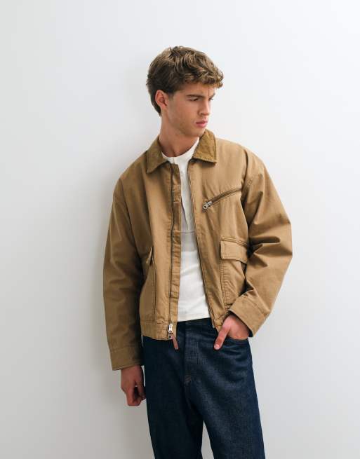 Timberland - Chaqueta de lona en color ermine, 4 de 5