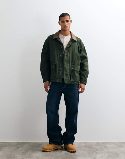 Timberland - Chaqueta tipo field coat en bolsa de lona, 1 de 5