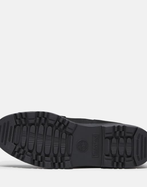 Timberland chaussure à lacets en nubuck noir, 3 de 4