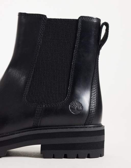 Timberland Chelsea boots middenhoog in zwart, 3 van 4