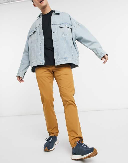 Timberland – Chinosy z diagonalu z prostymi nogawkami