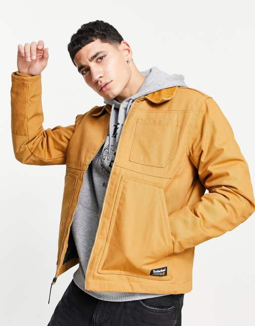 Timberland Chore jacket in wheat tan