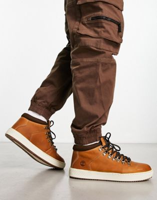 Timberland city roam cup alpine boots in tan