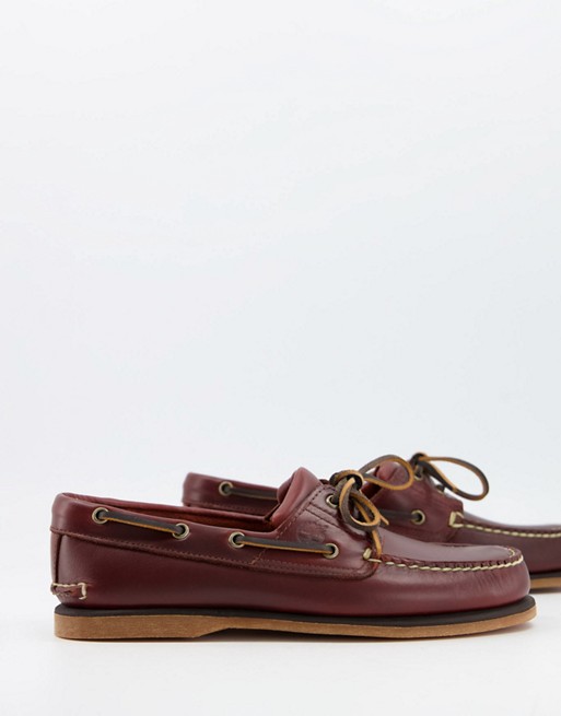 Timberland Classic 2 Eye boat shoe in brown