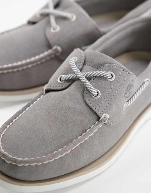 Timberland boat cheap shoes grey