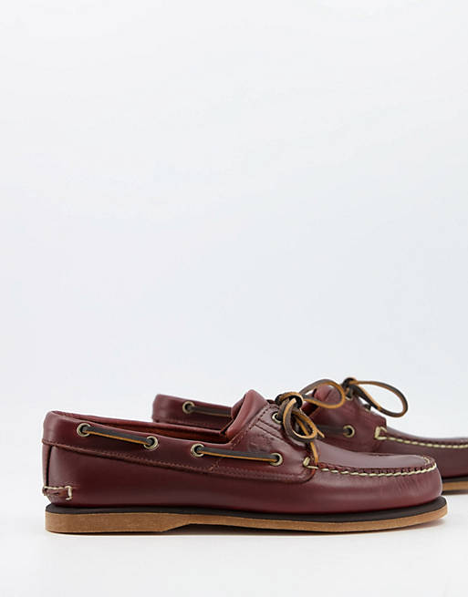 Timberland Classic 2 Eye boat shoes in brown