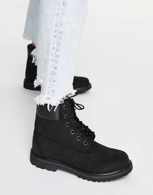 Timberland Classic 6-Inch Premium boots in black | ASOS