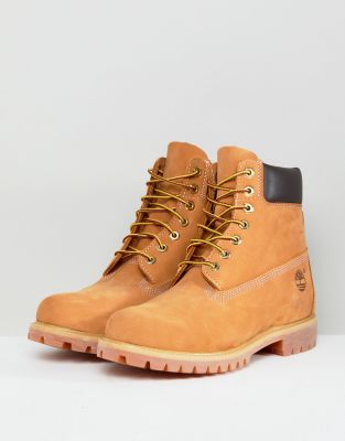 timberland classic 6 inch premium boots in wheat