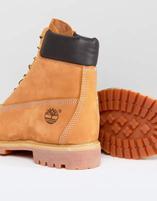 timberland classic 6 inch premium boots in wheat