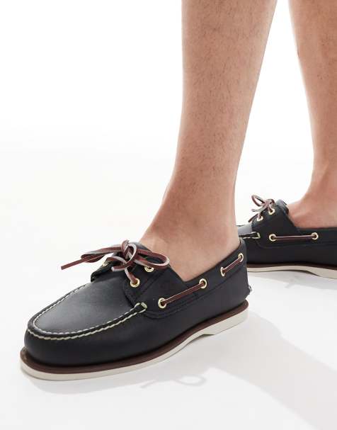 Timberland – Classic – Bootsschuhe in Blau - view 1